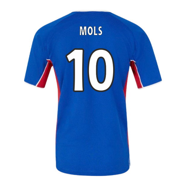 2001-2002 Rangers Retro Home Shirt (Mols 10)-PitchVibe Kits